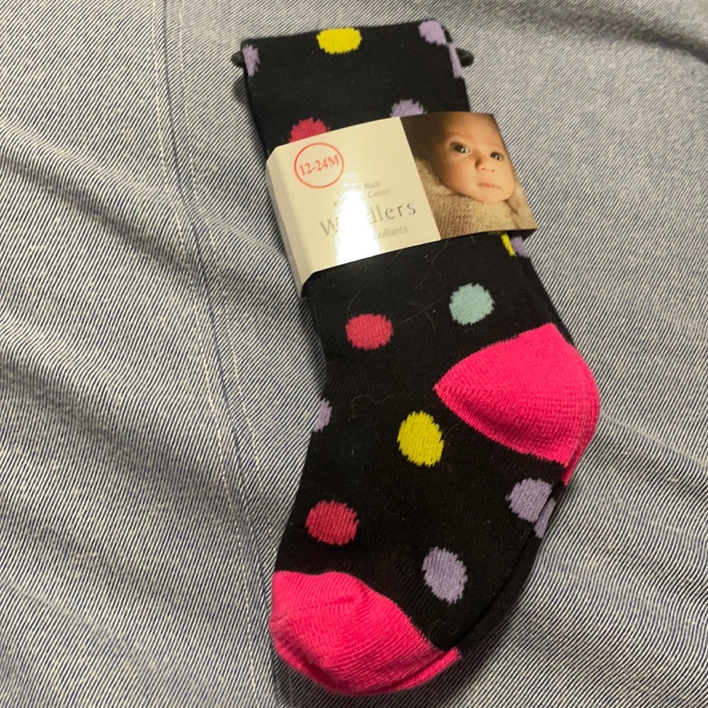 Waddlers kids tights size 18-24 months